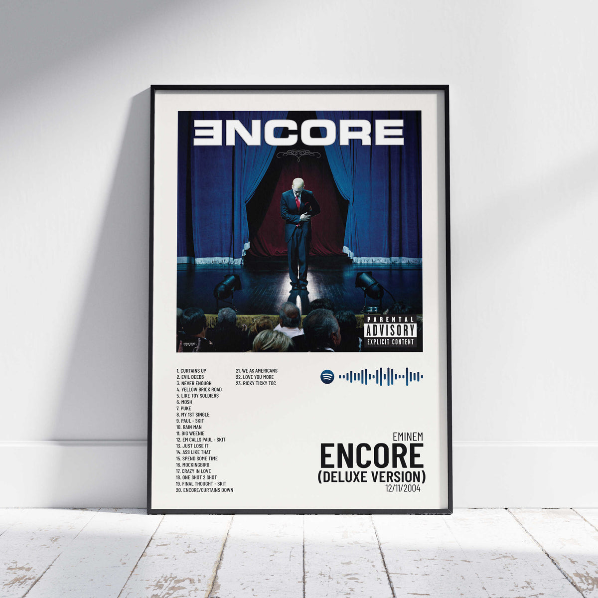 Encore Collection Sticker Encore (Deluxe Version) - Poster digital Eminem – Urban Sound Prints