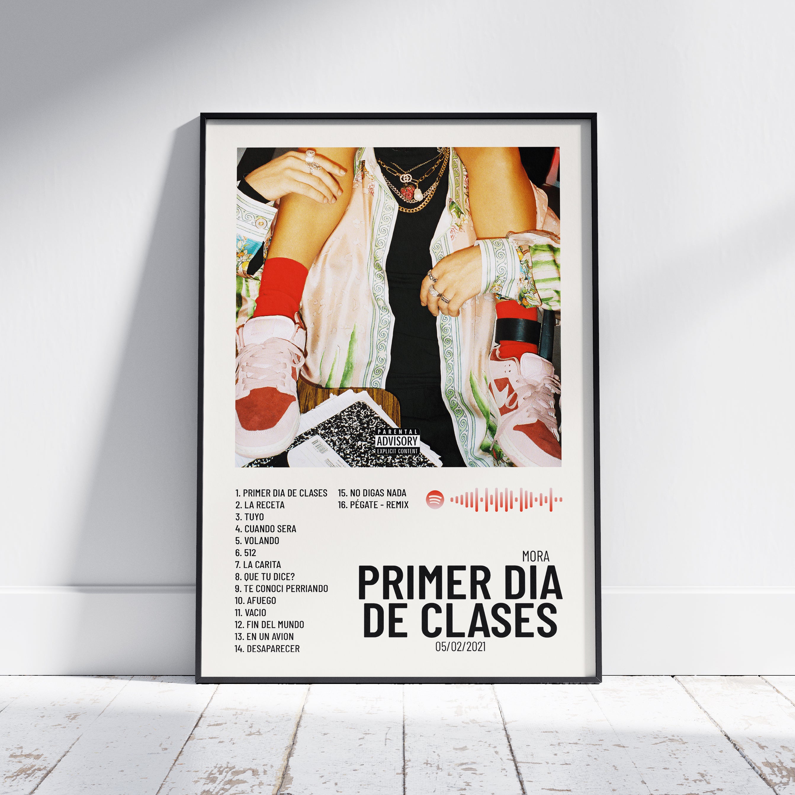 Primer D a de Clases Poster Mora Urban Sound Prints