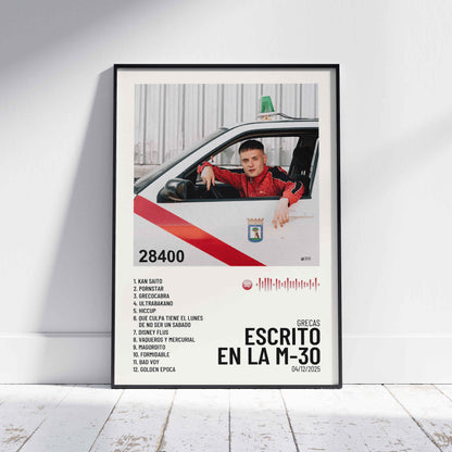 Escrito en la M-30
