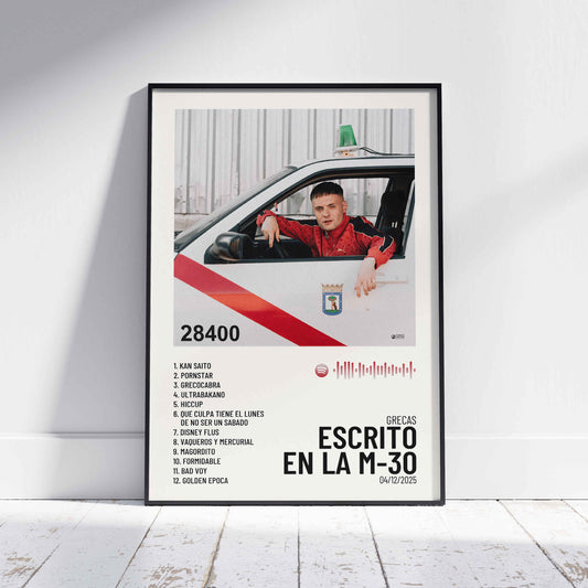 Escrito en la M-30