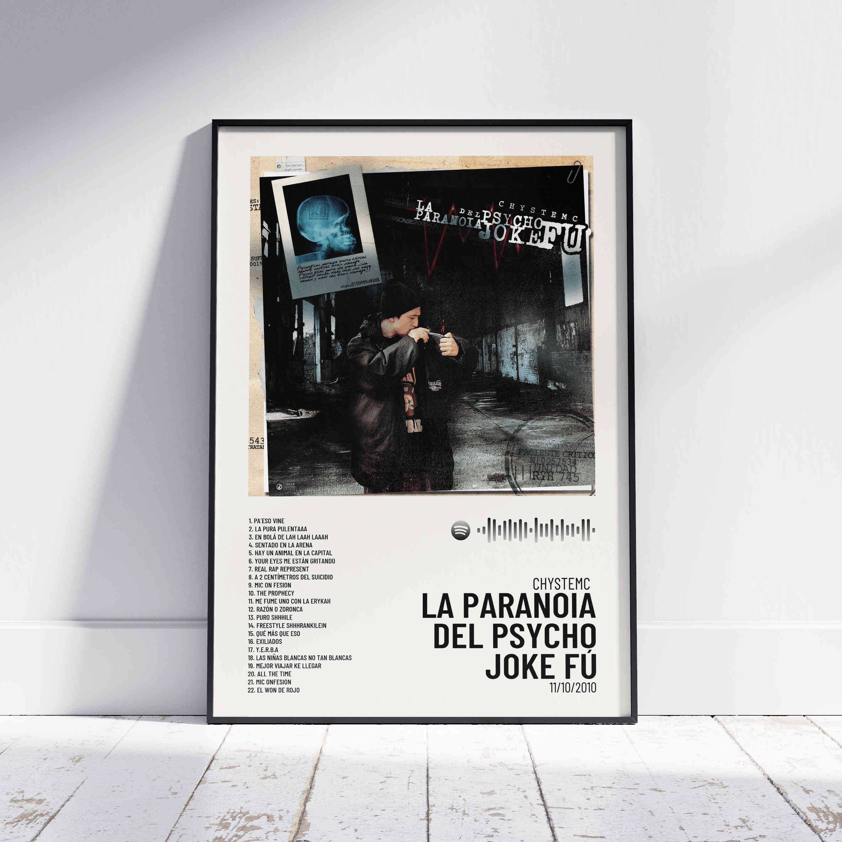 Paranoia Poster Chystemc - Posters digitales – Urban Sound Prints