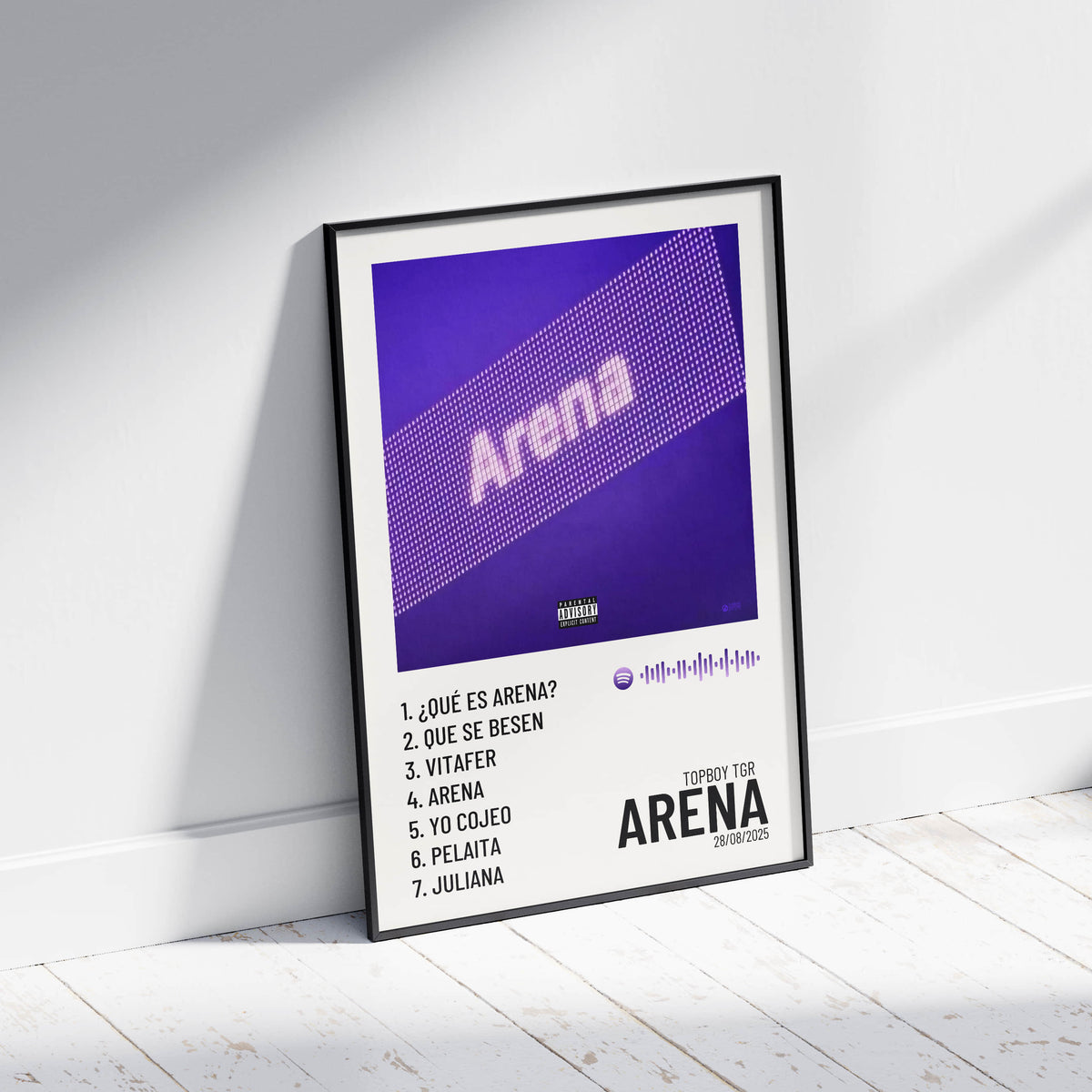 ARENA — Topboy TGR — Maqueta lateral