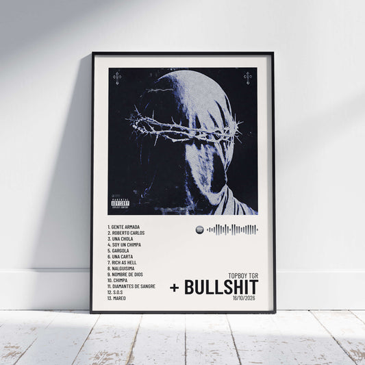 + BULLSHIT — Topboy TGR — Maqueta frontal