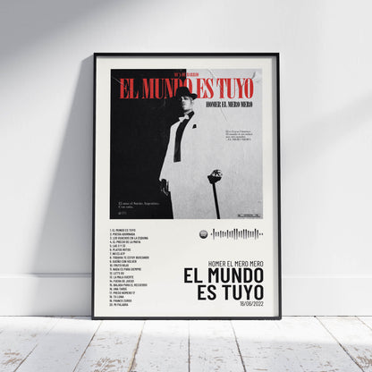 El Mundo Es Tuyo — Homer El Mero Mero — Maqueta frontal