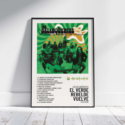 El Verde Rebelde Vuelve — Los Delinqüentes — Maqueta frontal