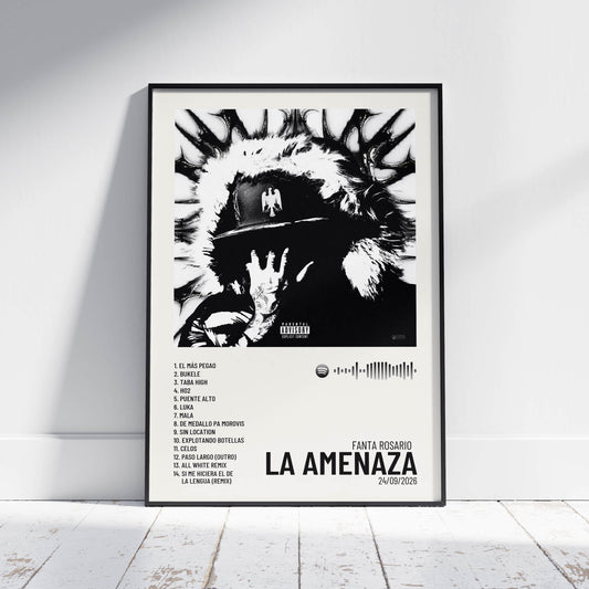 LA AMENAZA — FANTA ROSARIO — Maqueta frontal
