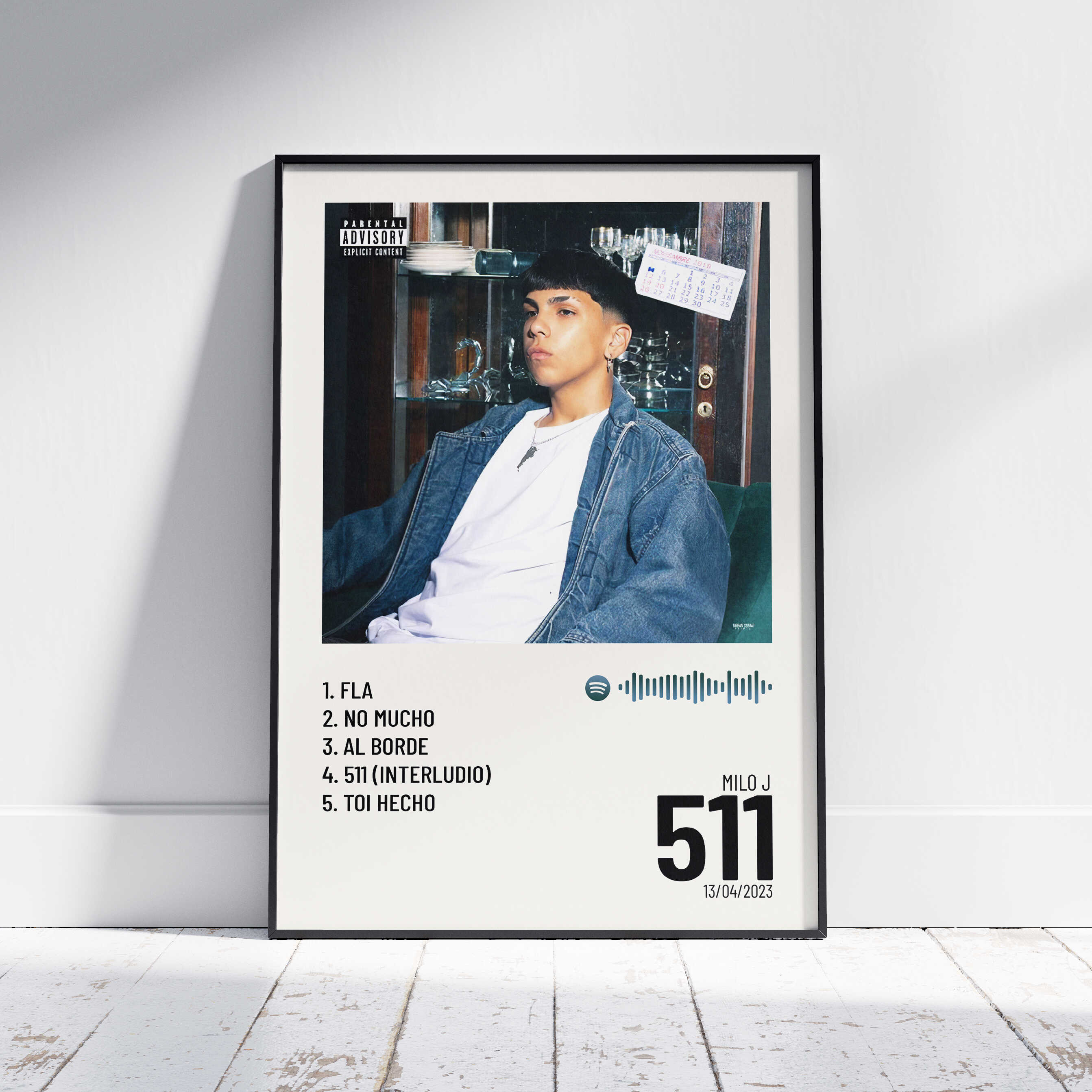 D 511 511 - Poster digital Milo J – Urban Sound Prints