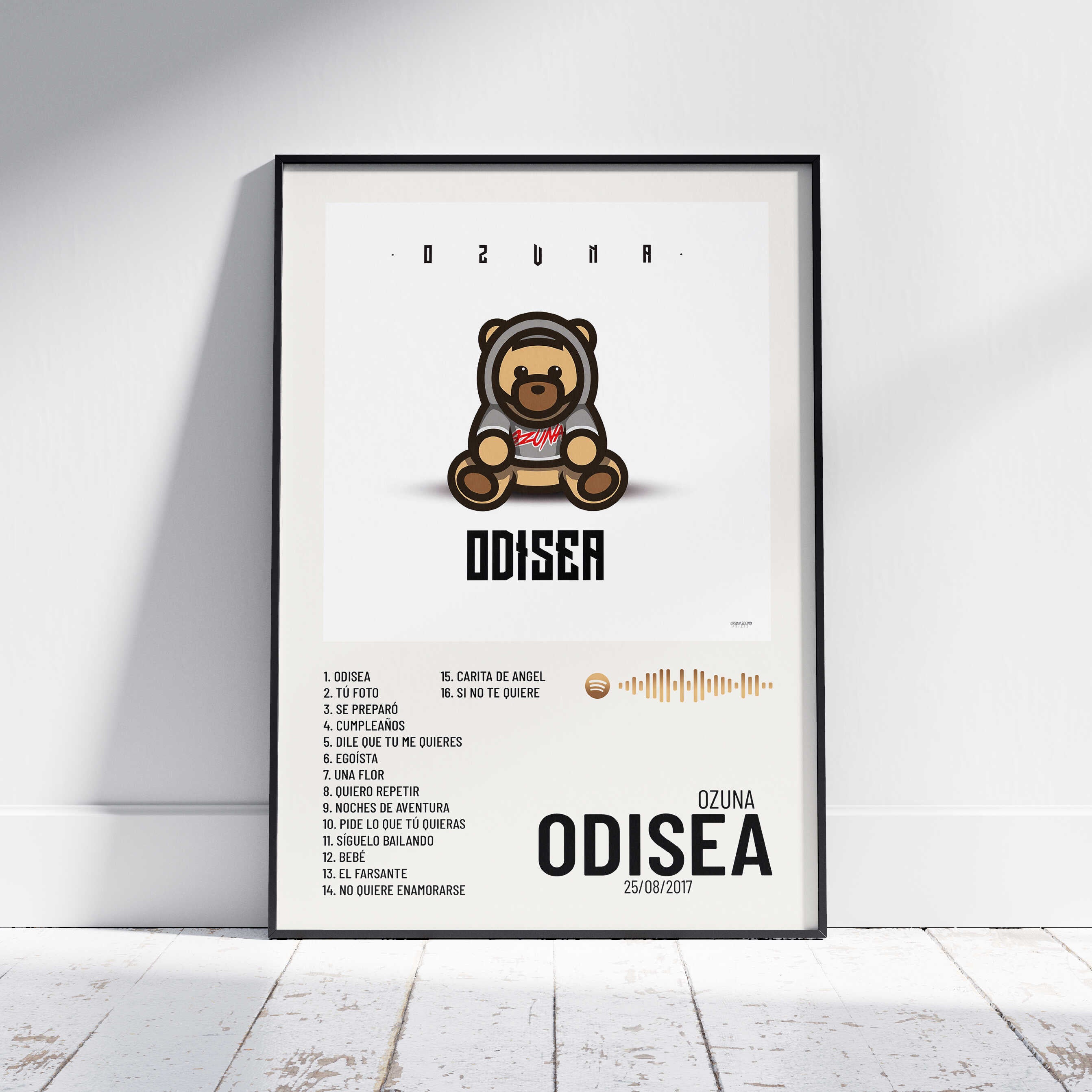 Odisea Poster Ozuna Urban Sound Prints