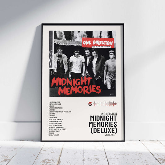 Midnight Memories (Deluxe) — One Direction — Maqueta frontal