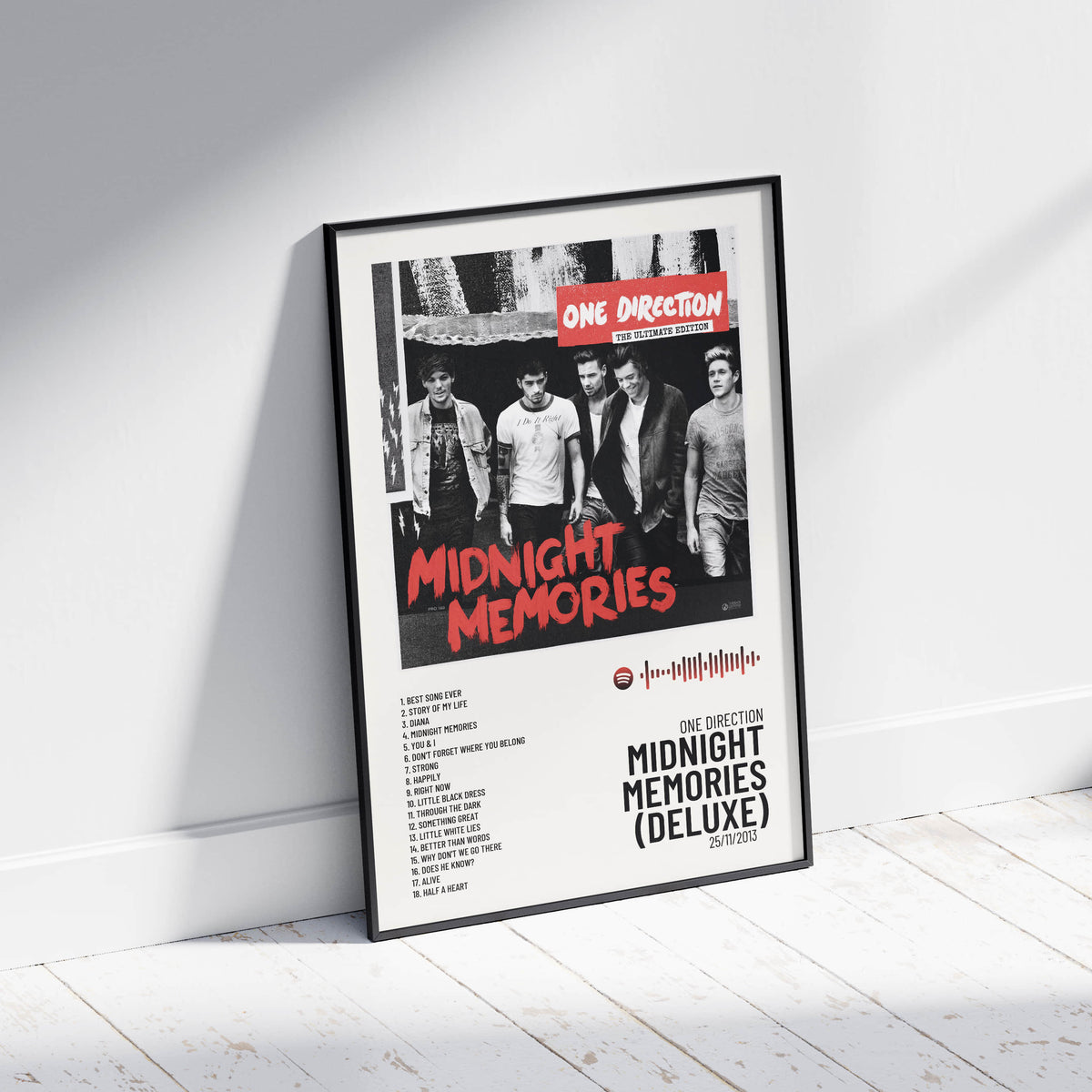 Midnight Memories (Deluxe) — One Direction — Maqueta lateral