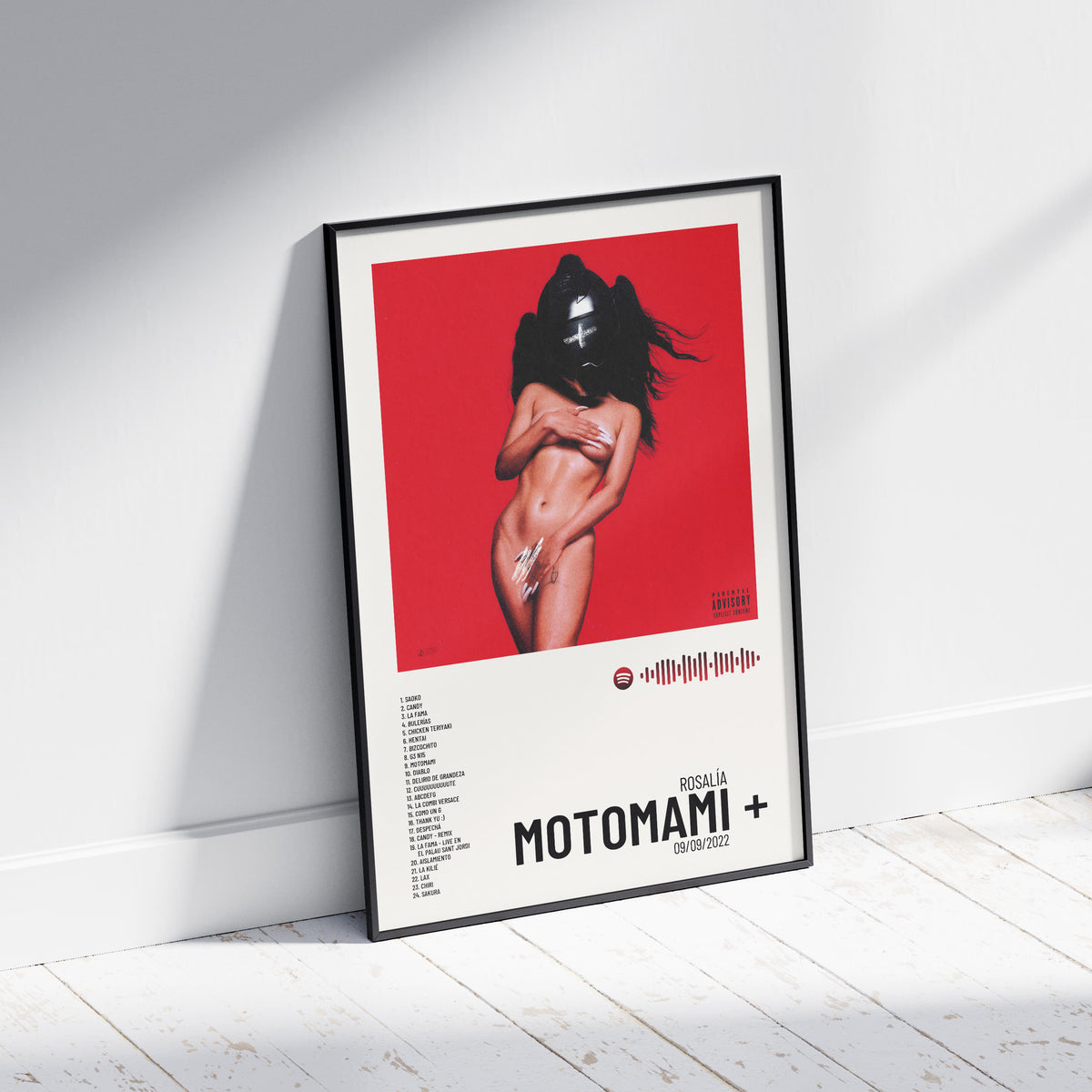MOTOMAMI + — ROSALÍA — Maqueta lateral