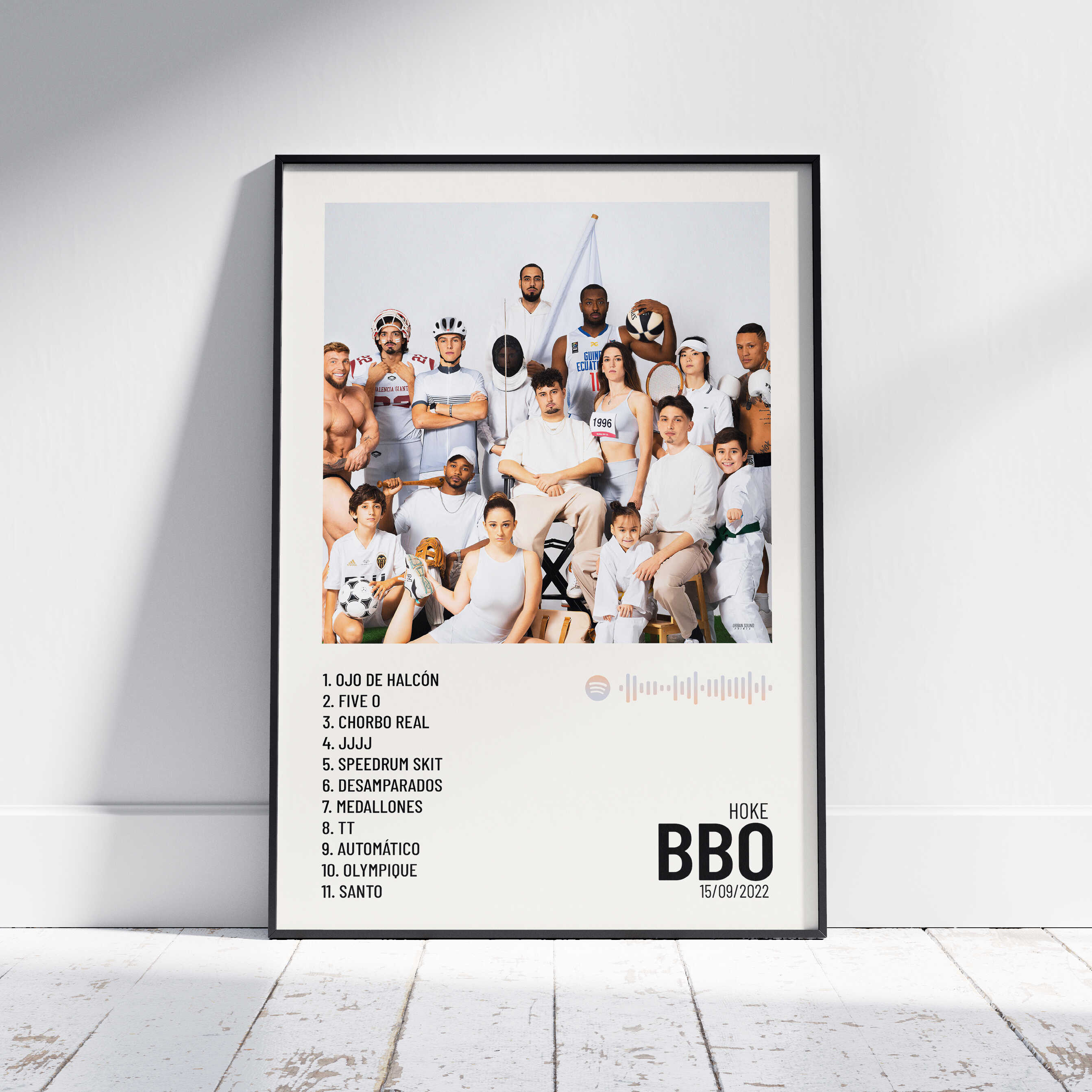 BBO - Poster digital álbum Hoke – Urban Sound Prints