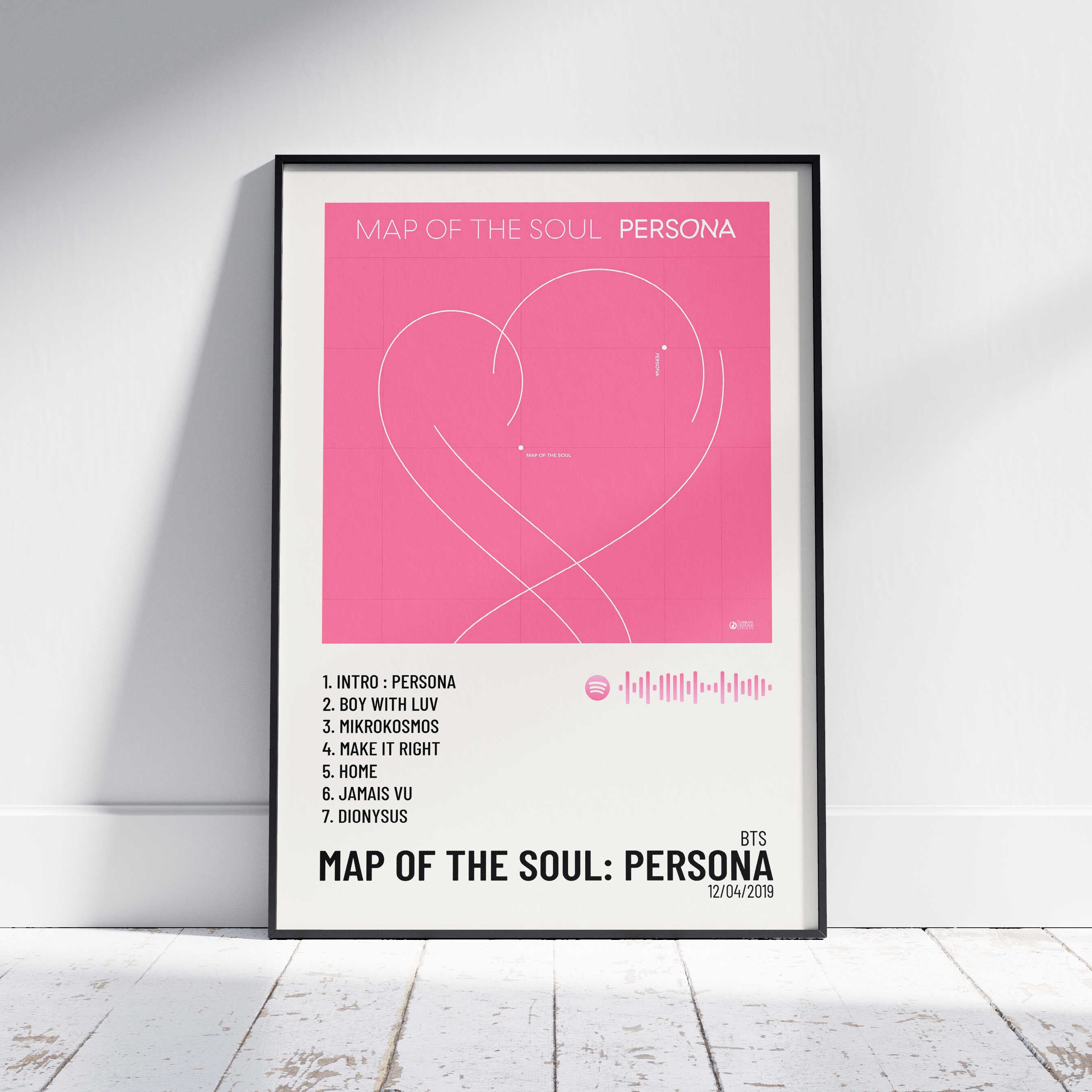 MAP OF THE SOUL: PERSONA - Poster digital álbum BTS – Urban Sound