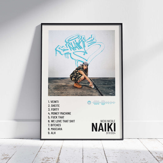 Nicki Nicole Poster Digital Urban Sound Prints nicki-nicole-poster-digital-urban-sound-prints