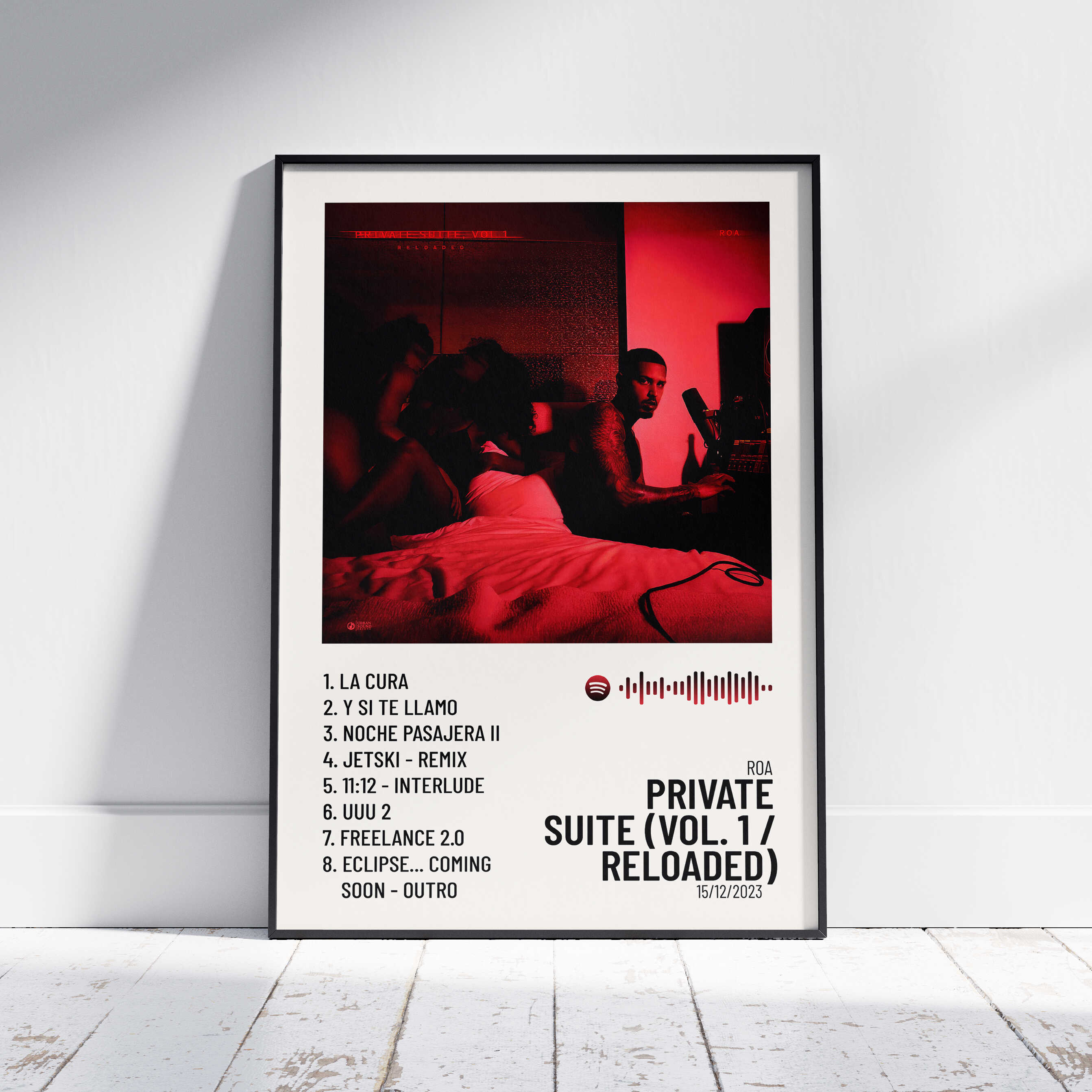Private Suite (Vol. 1 / Reloaded) - Poster digital álbum ROA – Urban ...