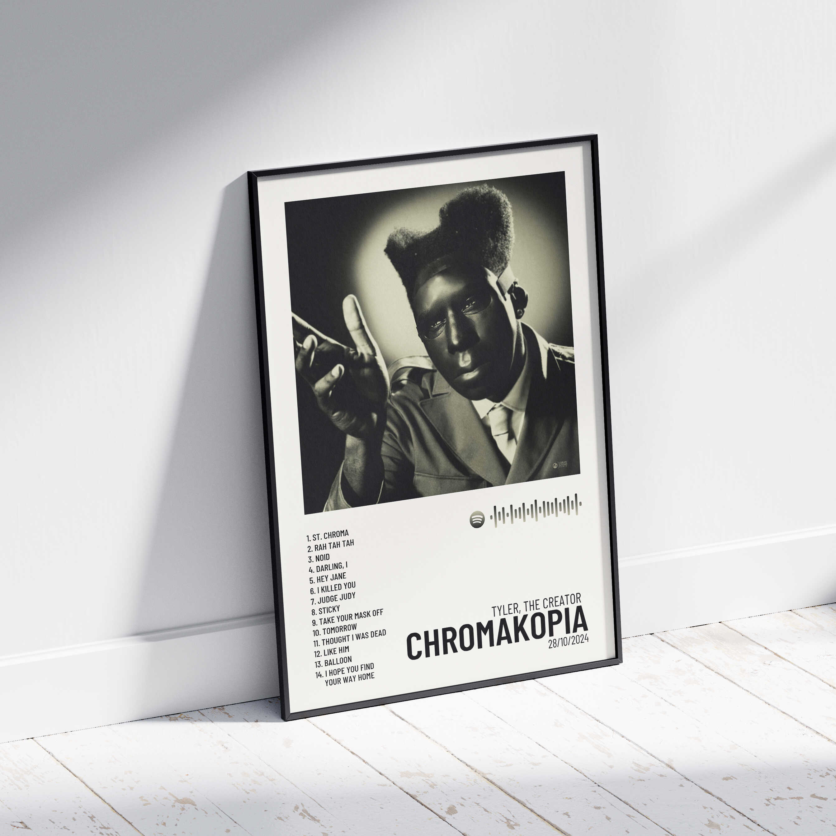 Chromakopia - Poster digital álbum Tyler, The Creator – Urban Sound Prints