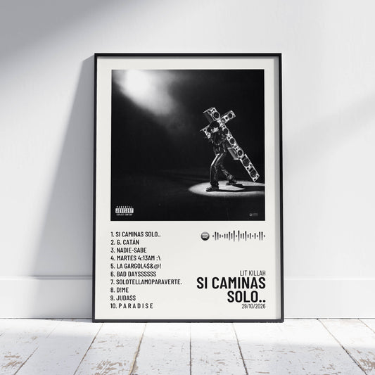 Si Caminas Solo.. — LIT killah — Maqueta frontal