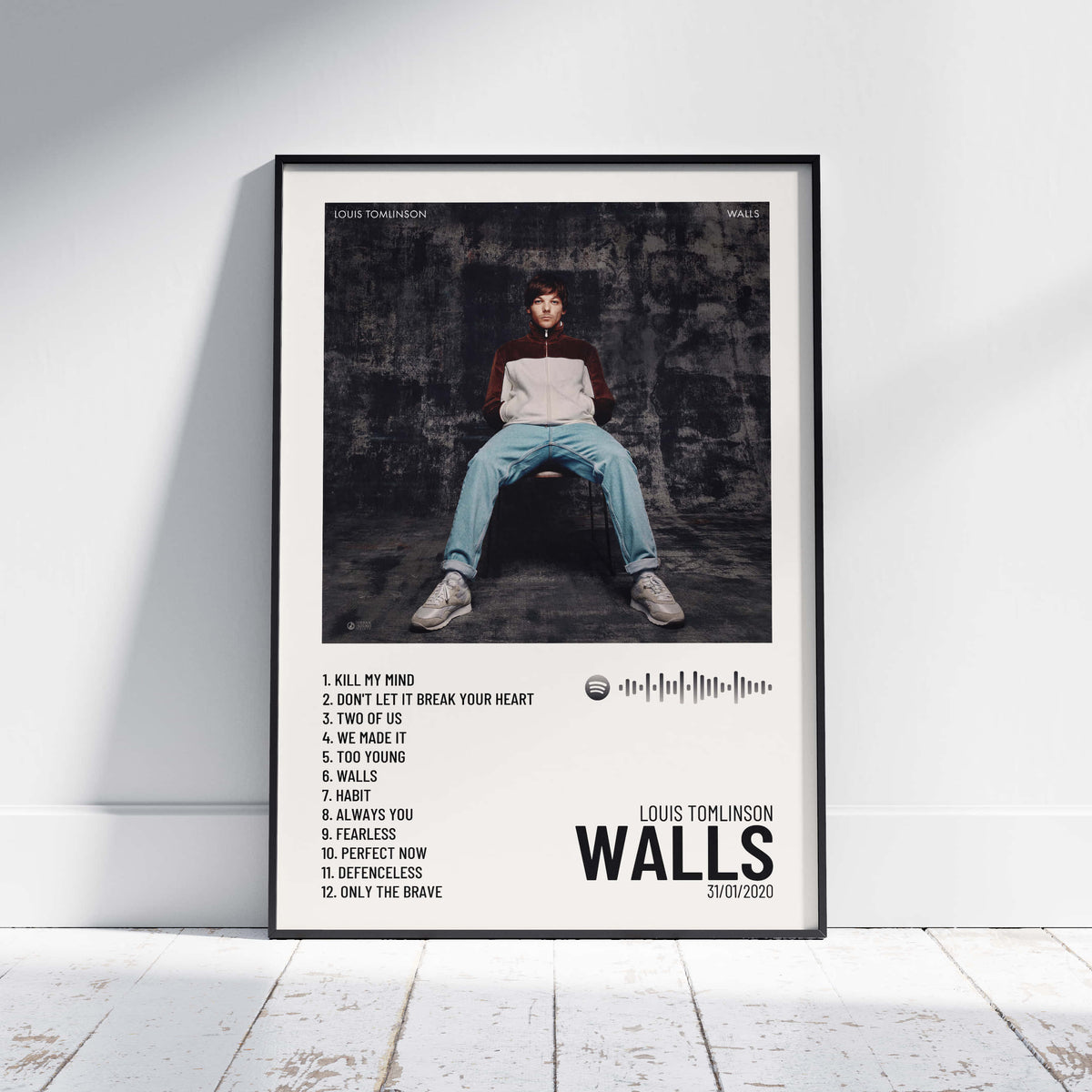 Walls — Louis Tomlinson — Maqueta frontal